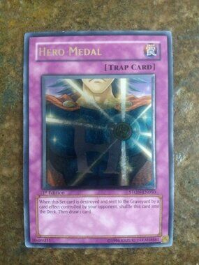 Yu-Gi-Oh! Hero Medal STON-EN050 1st Edition Ultimate Rare